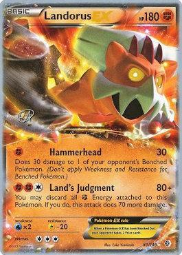 Landorus EX (89/149) (The Flying Hammer - Rowan Stavenow) [World Championships 2015] | Play N Trade Winnipeg