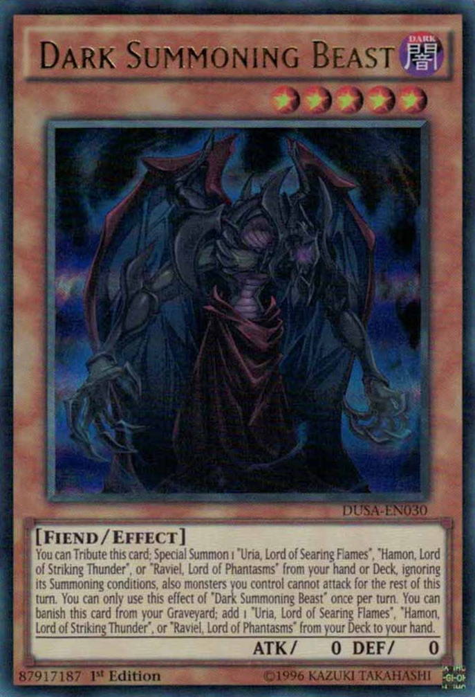 Dark Summoning Beast [DUSA-EN030] Ultra Rare | Play N Trade Winnipeg