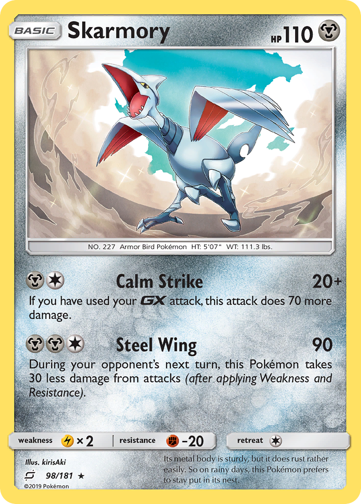 Skarmory (98/181) [Sun & Moon: Team Up] | Play N Trade Winnipeg