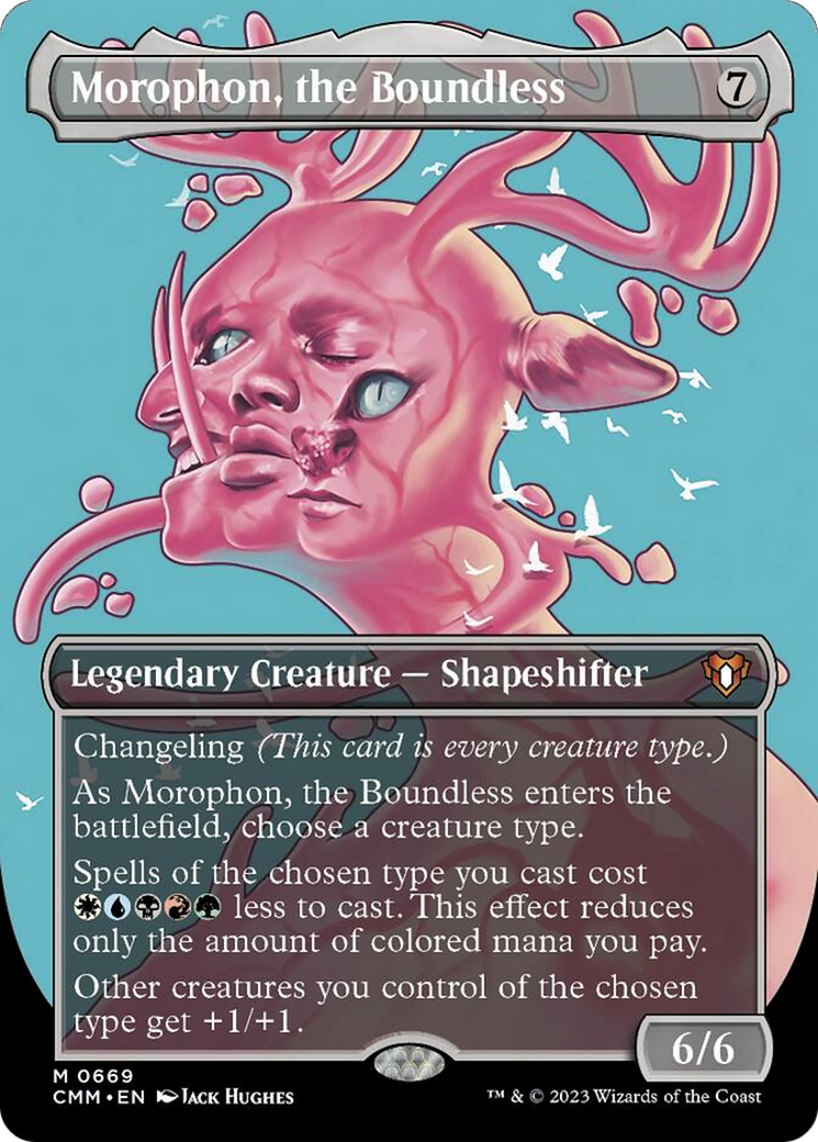 Morophon, the Boundless (Borderless Profile) [Commander Masters] | Play N Trade Winnipeg