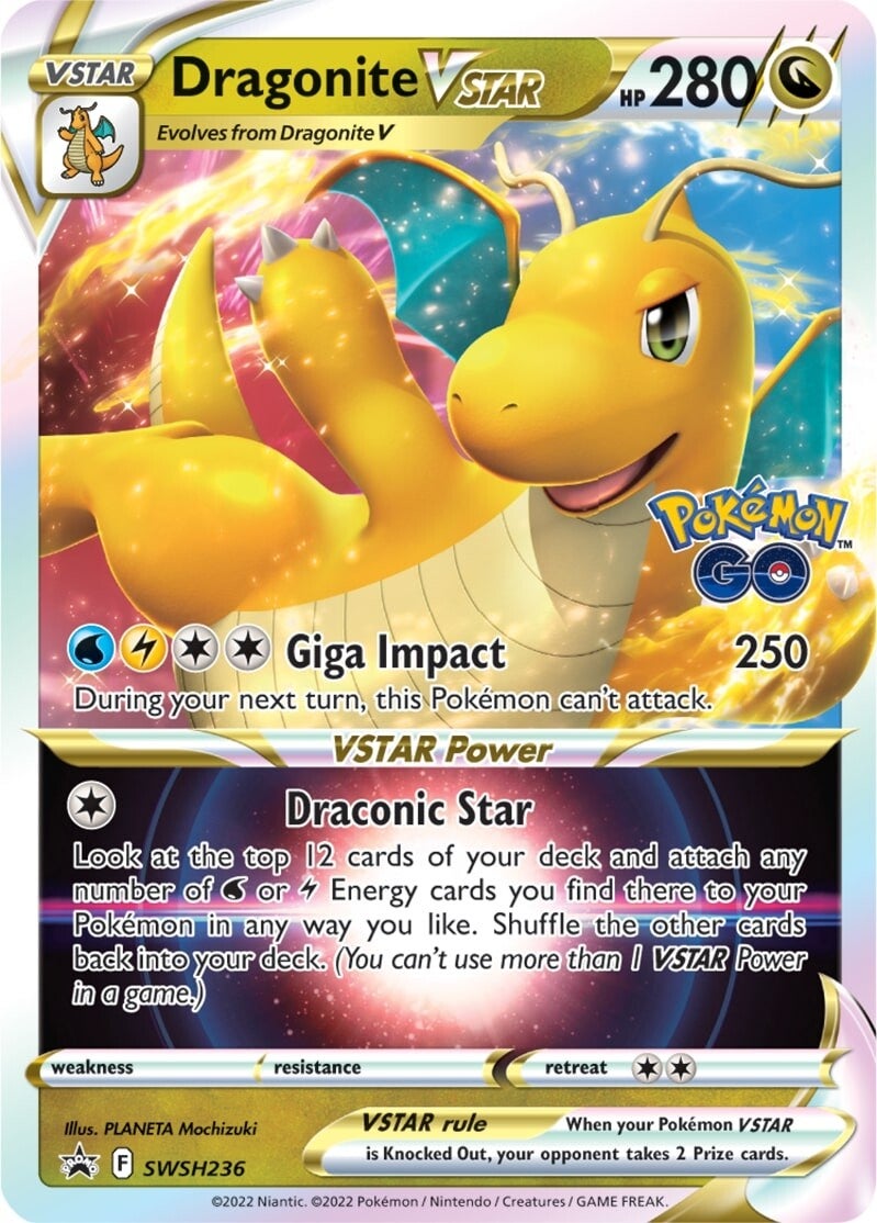 Dragonite VSTAR (SWSH236) [Sword & Shield: Black Star Promos] | Play N Trade Winnipeg