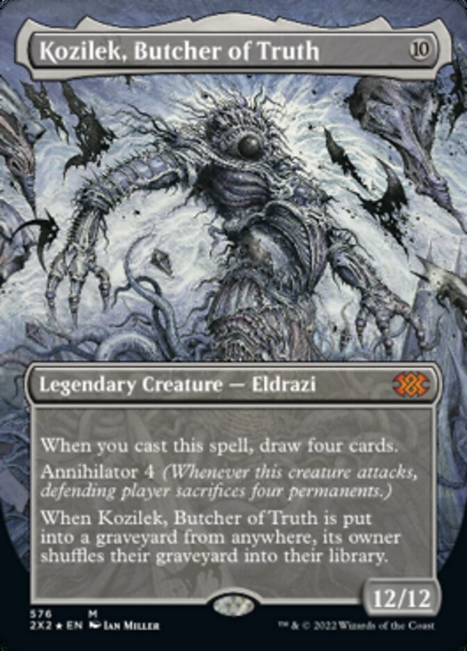 Kozilek, Butcher of Truth (Textured Foil) [Double Masters 2022] | Play N Trade Winnipeg