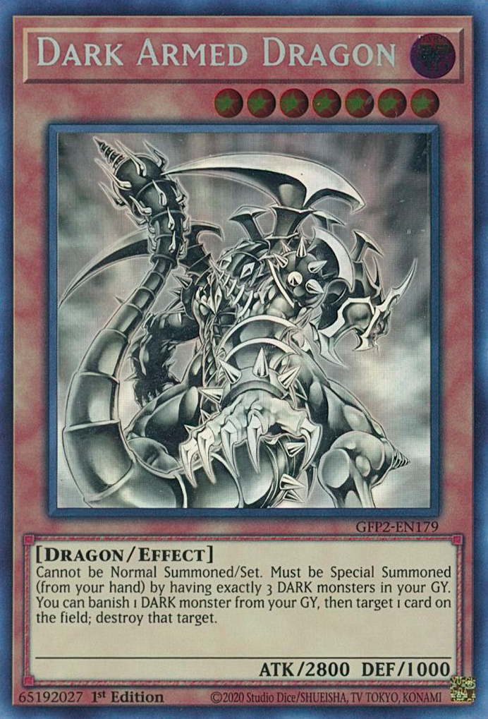 Dark Armed Dragon [GFP2-EN179] Ghost Rare | Play N Trade Winnipeg