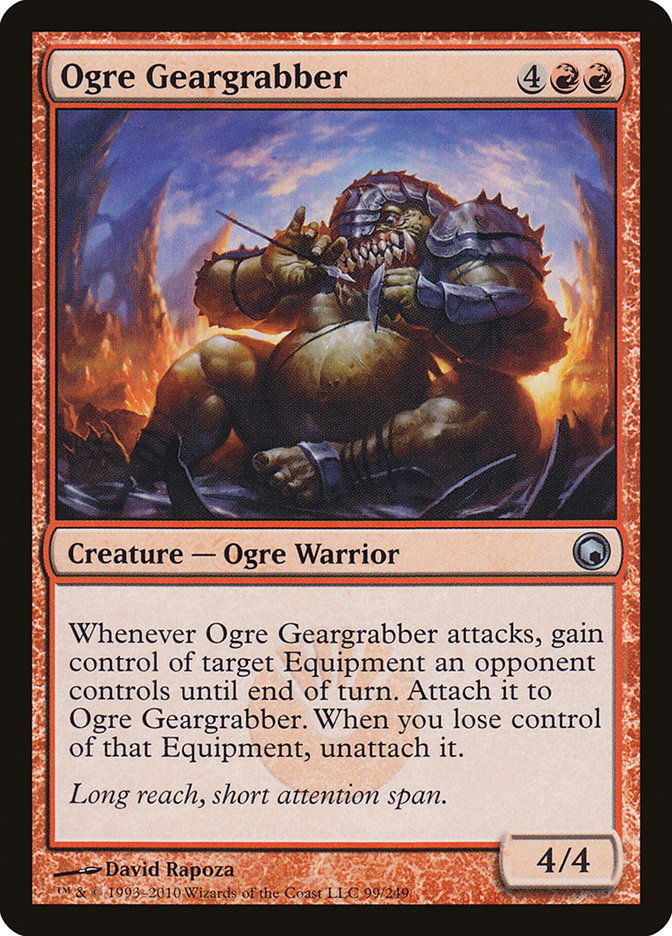 Ogre Geargrabber [Scars of Mirrodin] | Play N Trade Winnipeg