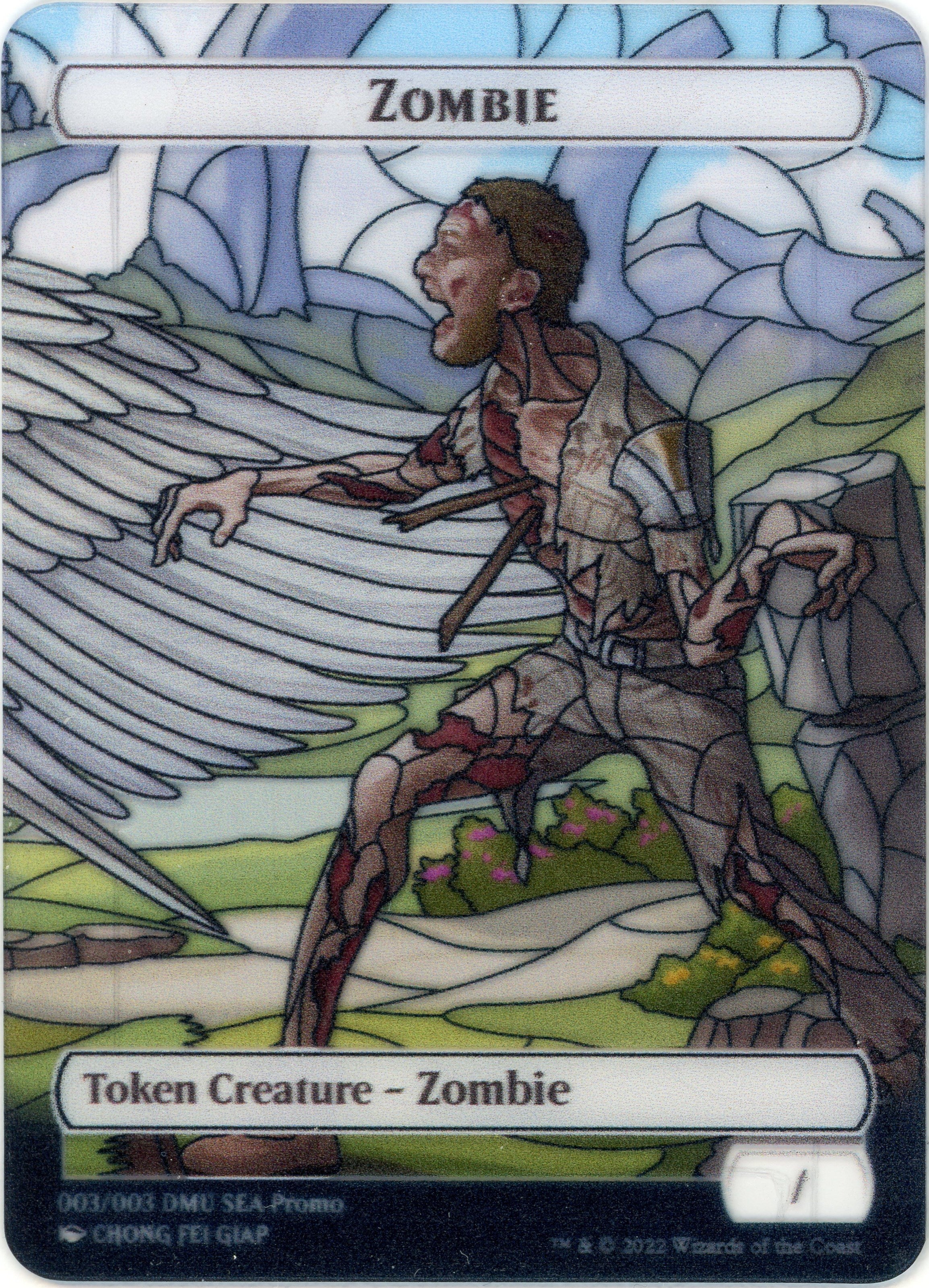 Zombie Token (SEA Exclusive) [Dominaria United Tokens] | Play N Trade Winnipeg