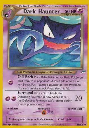 Dark Haunter (36/105) [Neo Destiny Unlimited] | Play N Trade Winnipeg