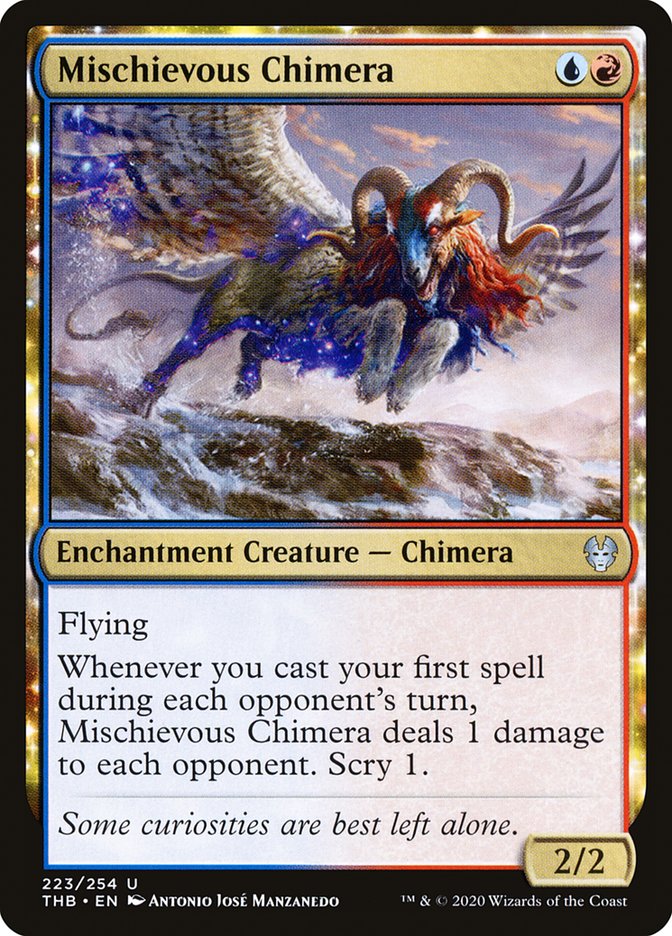 Mischievous Chimera [Theros Beyond Death] | Play N Trade Winnipeg