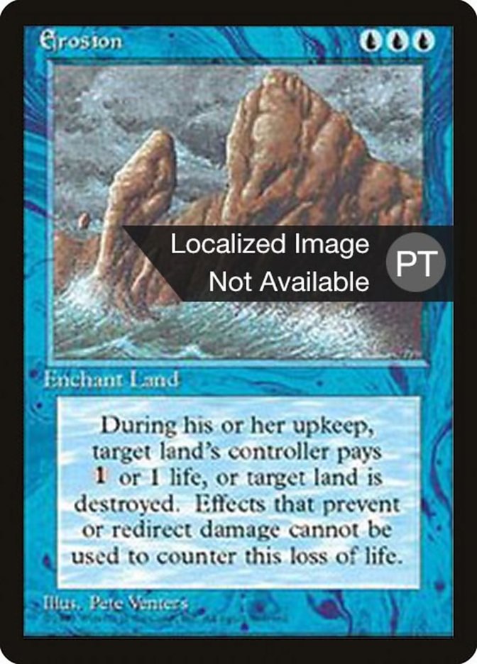 Erosion [Fourth Edition (Foreign Black Border)] | Play N Trade Winnipeg