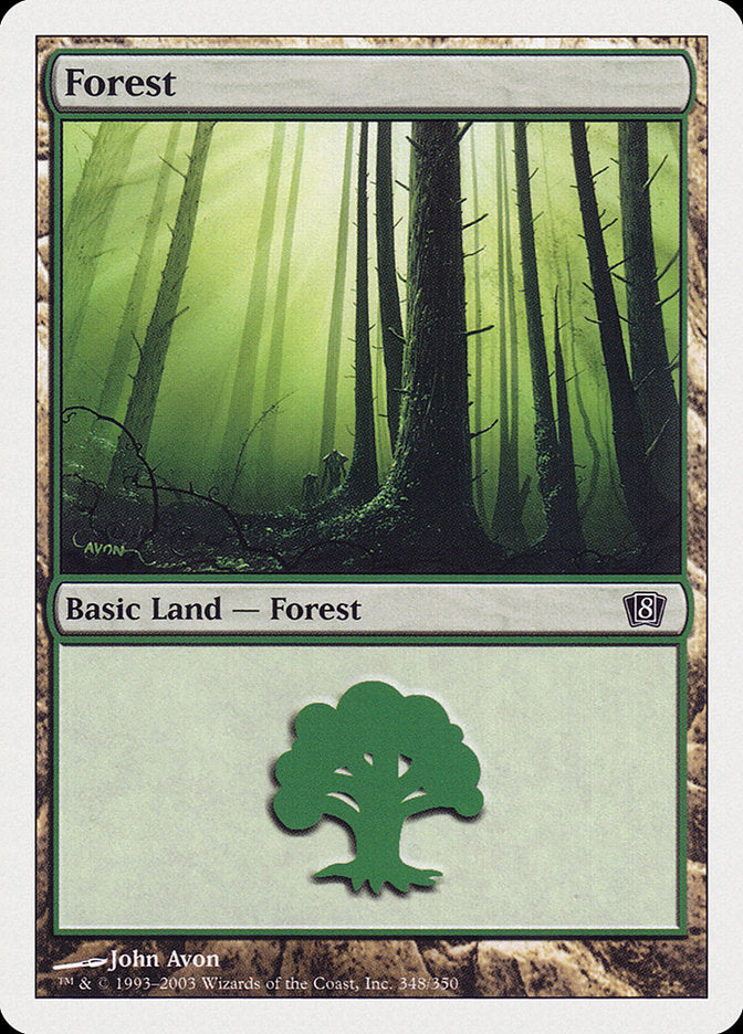 Forest (348) [Eighth Edition] | Play N Trade Winnipeg