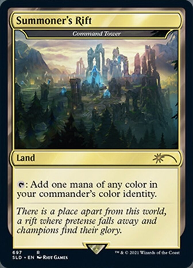 Command Tower - Summoner's Rift [Secret Lair Drop Promos] | Play N Trade Winnipeg