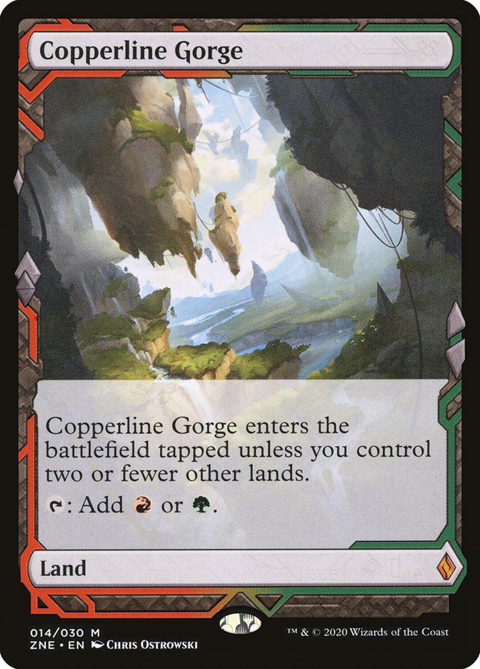 Copperline Gorge (Expeditions) [Zendikar Rising Expeditions] | Play N Trade Winnipeg