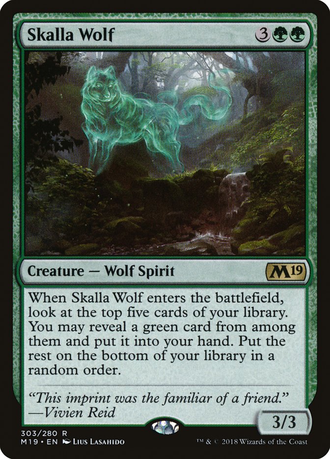 Skalla Wolf [Core Set 2019] | Play N Trade Winnipeg