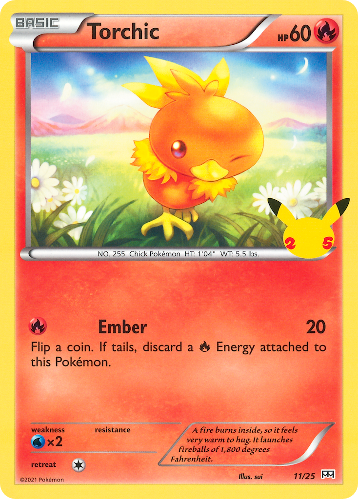 Torchic (11/25) [McDonald's 25th Anniversary] | Play N Trade Winnipeg