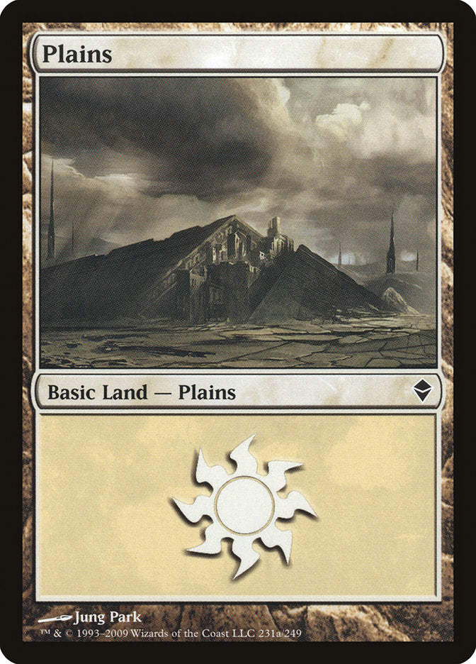 Plains (231a) [Zendikar] | Play N Trade Winnipeg