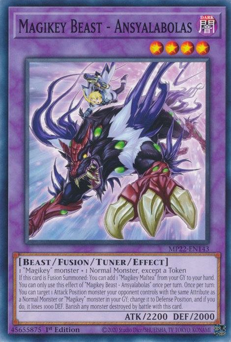 Magikey Beast - Ansyalabolas [MP22-EN143] Common | Play N Trade Winnipeg