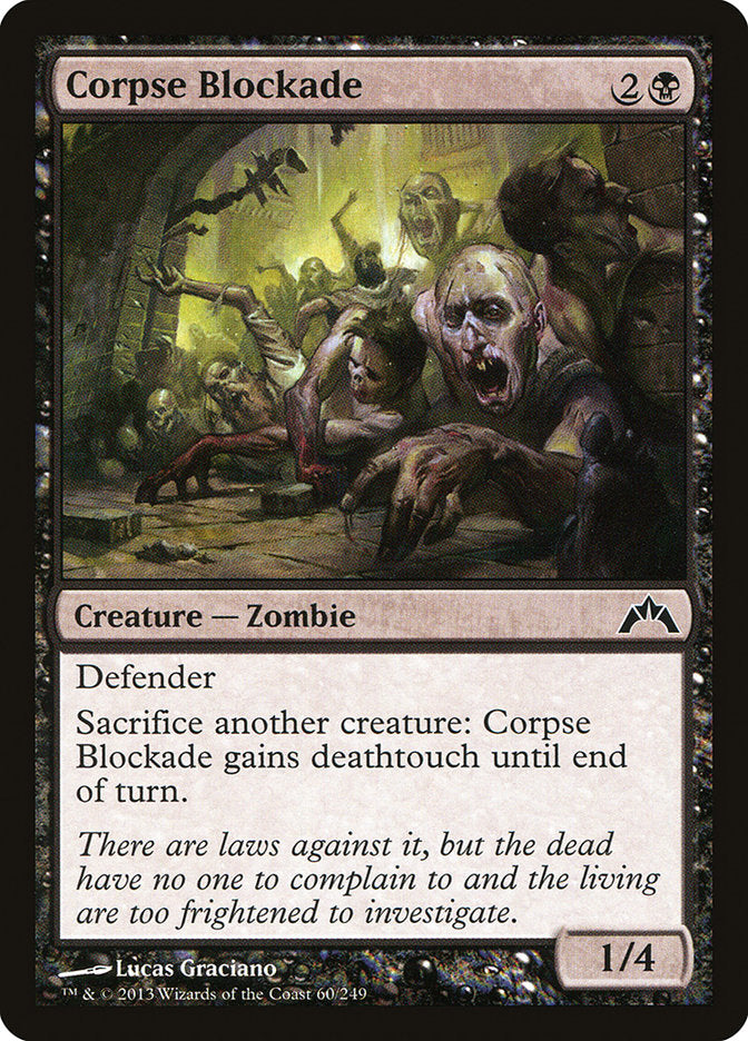 Corpse Blockade [Gatecrash] | Play N Trade Winnipeg