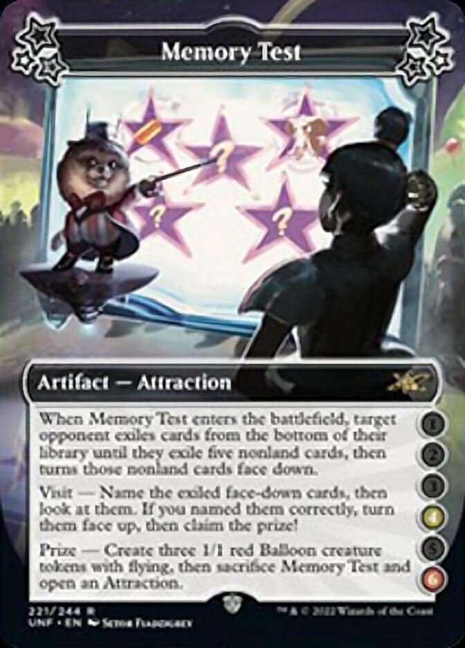 Memory Test (4-6) [Unfinity] | Play N Trade Winnipeg