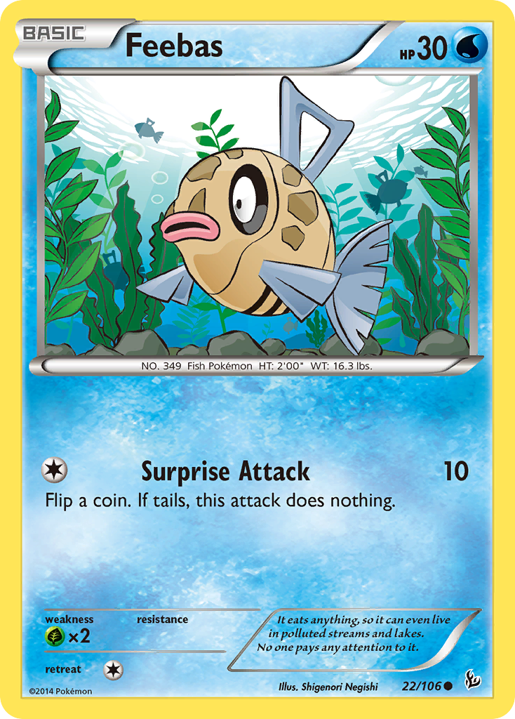 Feebas (22/106) [XY: Flashfire] | Play N Trade Winnipeg