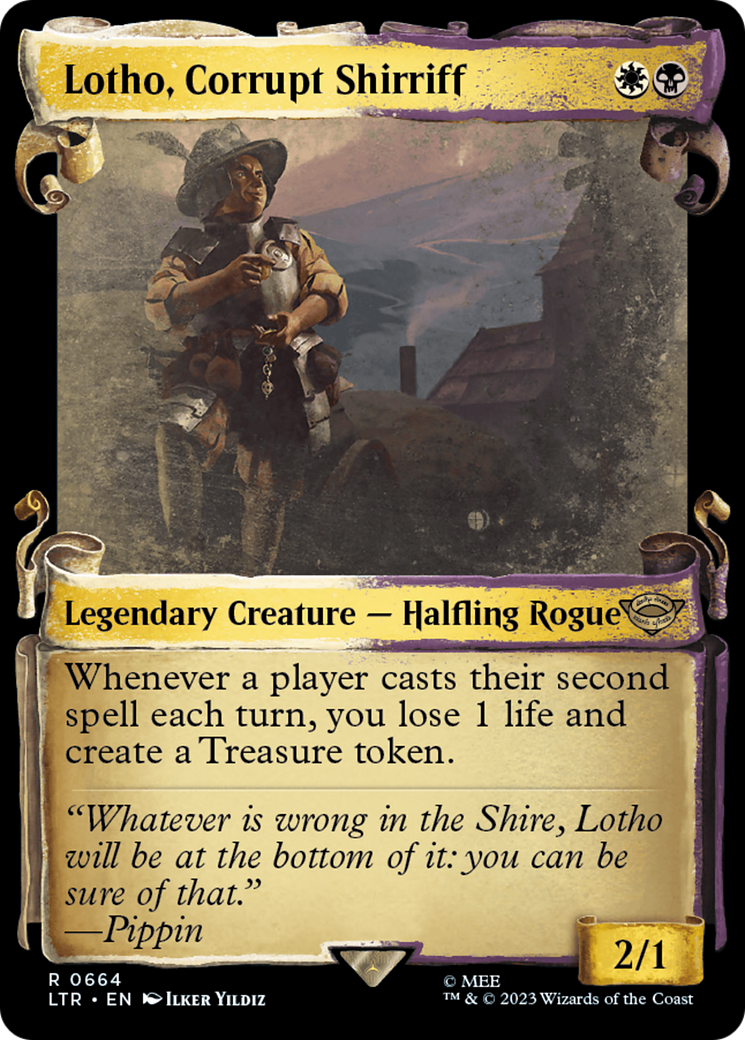 Lotho, Corrupt Shirriff [The Lord of the Rings: Tales of Middle-Earth Showcase Scrolls] | Play N Trade Winnipeg