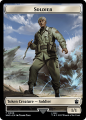 Soldier // Alien Warrior Double-Sided Token [Doctor Who Tokens] | Play N Trade Winnipeg