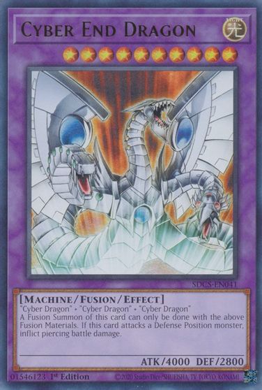 Cyber End Dragon [SDCS-EN041] Ultra Rare | Play N Trade Winnipeg