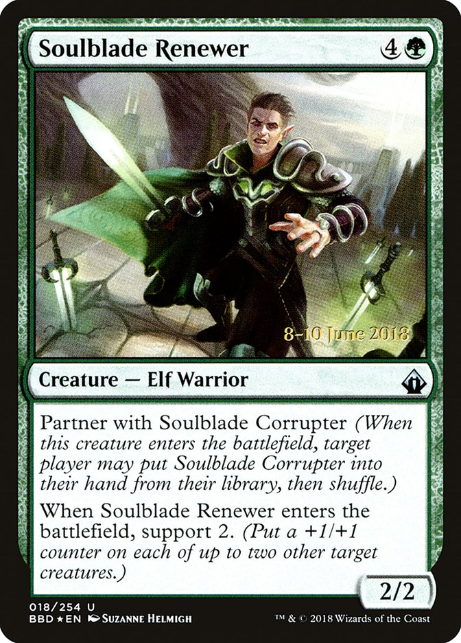 Soulblade Renewer  [Battlebond Prerelease Promos] | Play N Trade Winnipeg