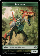 Gnome // Dinosaur (0010) Double-Sided Token [The Lost Caverns of Ixalan Tokens] | Play N Trade Winnipeg