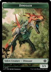 Map // Dinosaur (0010) Double-Sided Token [The Lost Caverns of Ixalan Tokens] | Play N Trade Winnipeg