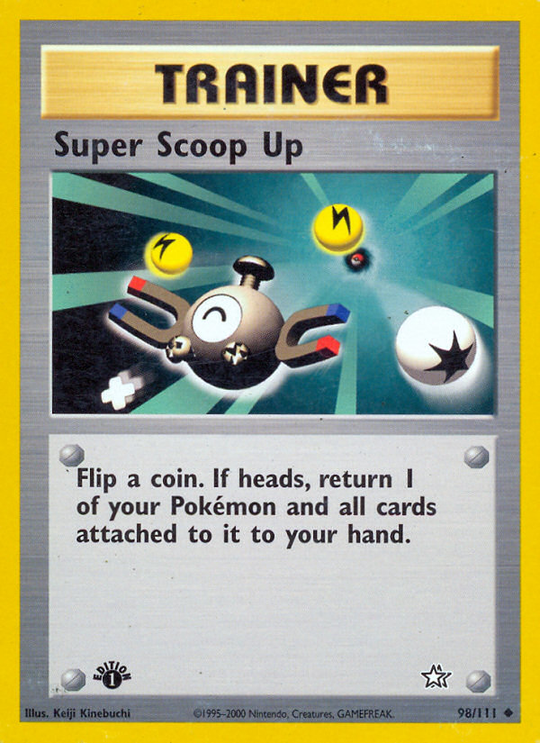 Super Scoop Up (98/111) [Neo Genesis 1st Edition] | Play N Trade Winnipeg