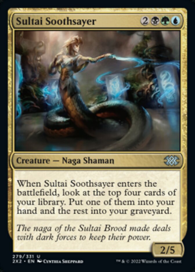 Sultai Soothsayer [Double Masters 2022] | Play N Trade Winnipeg
