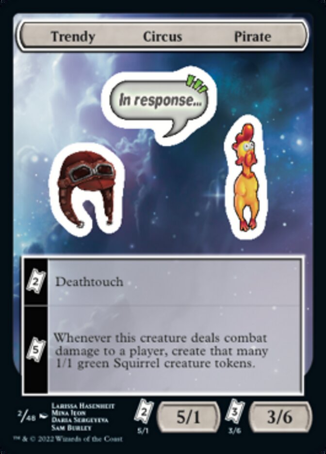 Trendy Circus Pirate [Unfinity Stickers] | Play N Trade Winnipeg
