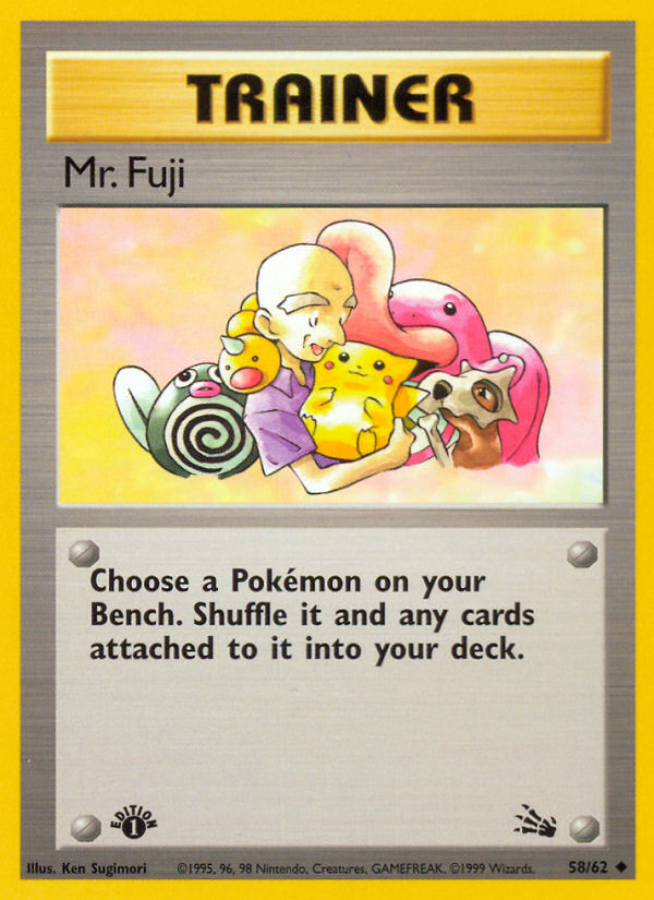 Mr. Fuji (58/62) [Fossil 1st Edition] | Play N Trade Winnipeg