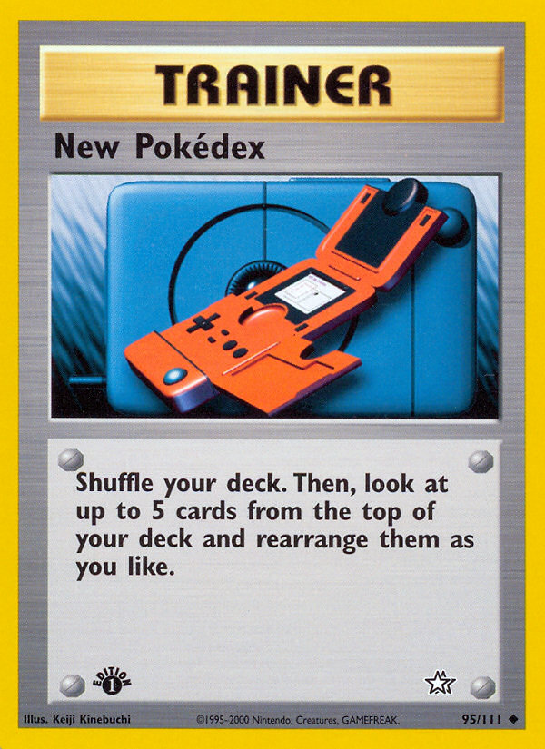 New Pokedex (95/111) [Neo Genesis 1st Edition] | Play N Trade Winnipeg