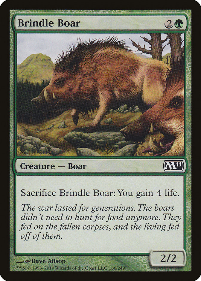 Brindle Boar [Magic 2011] | Play N Trade Winnipeg