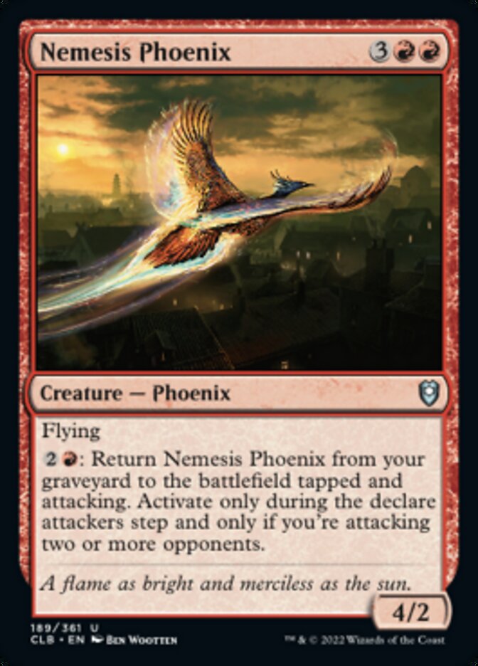 Nemesis Phoenix [Commander Legends: Battle for Baldur's Gate] | Play N Trade Winnipeg