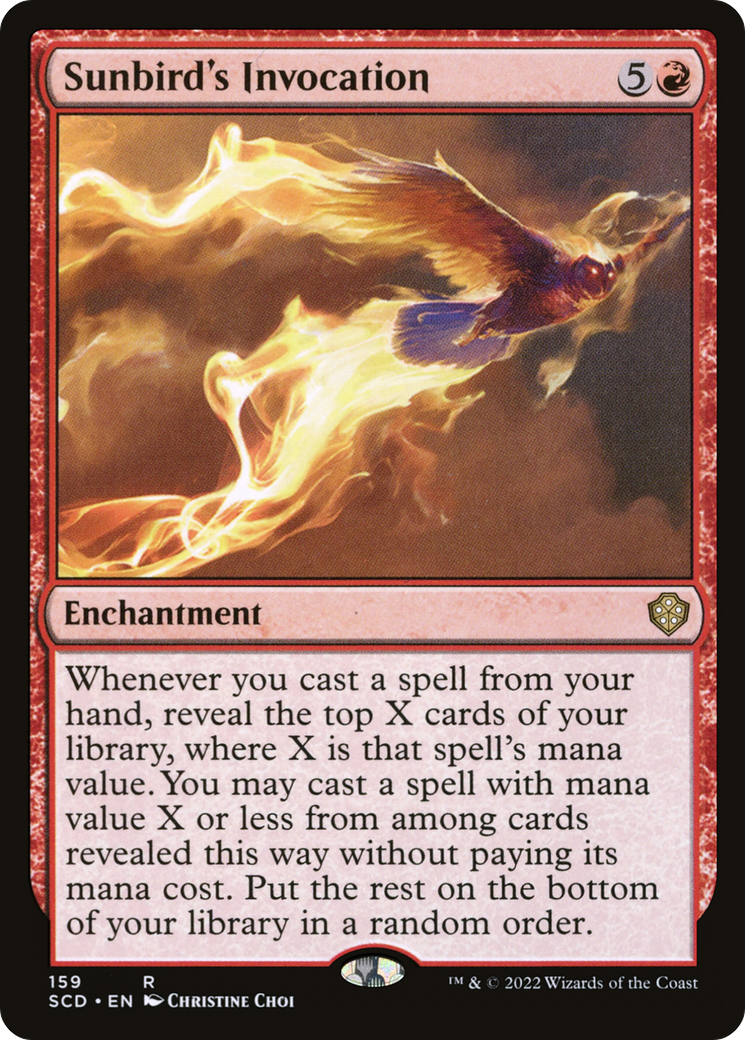 Sunbird's Invocation [Starter Commander Decks] | Play N Trade Winnipeg