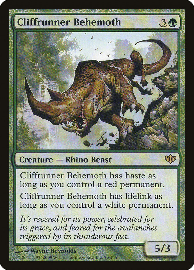 Cliffrunner Behemoth [Conflux] | Play N Trade Winnipeg