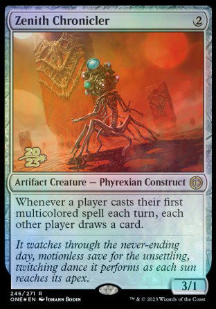 Zenith Chronicler [Phyrexia: All Will Be One Prerelease Promos] | Play N Trade Winnipeg