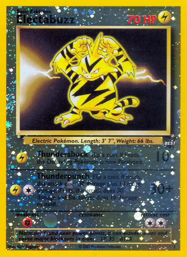 Electabuzz (1) [Best of Promos] | Play N Trade Winnipeg