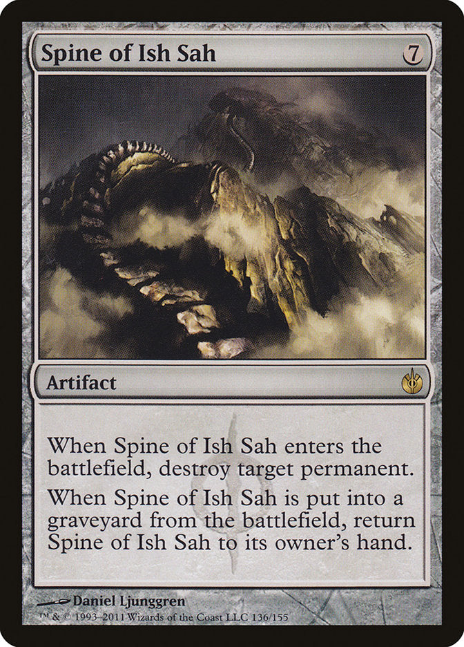 Spine of Ish Sah [Mirrodin Besieged] | Play N Trade Winnipeg