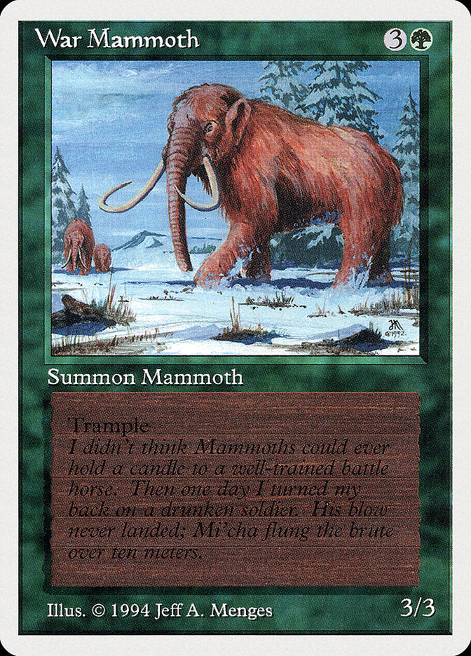 War Mammoth [Summer Magic / Edgar] | Play N Trade Winnipeg