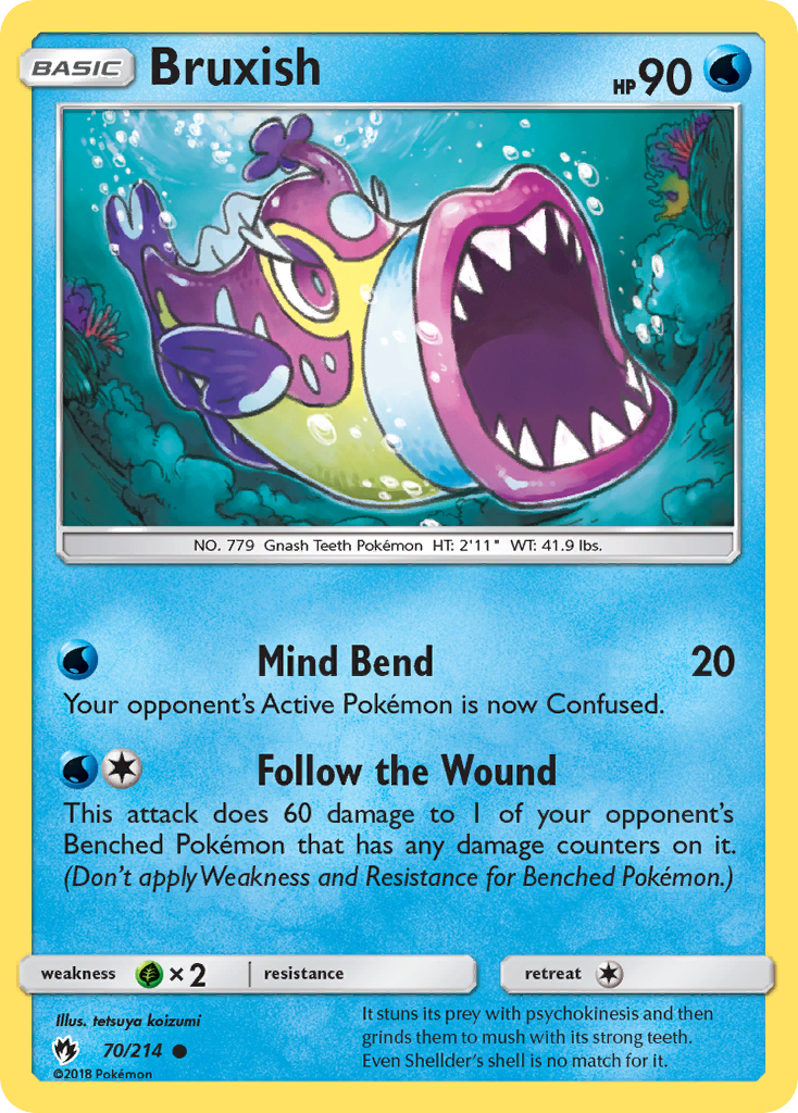 Bruxish (70/214) [Sun & Moon: Lost Thunder] | Play N Trade Winnipeg