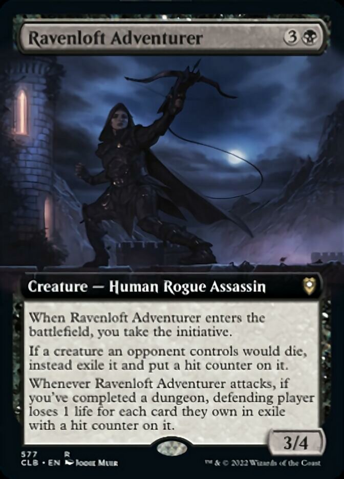 Ravenloft Adventurer (Extended Art) [Commander Legends: Battle for Baldur's Gate] | Play N Trade Winnipeg