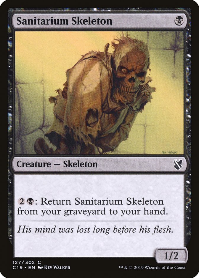 Sanitarium Skeleton [Commander 2019] | Play N Trade Winnipeg