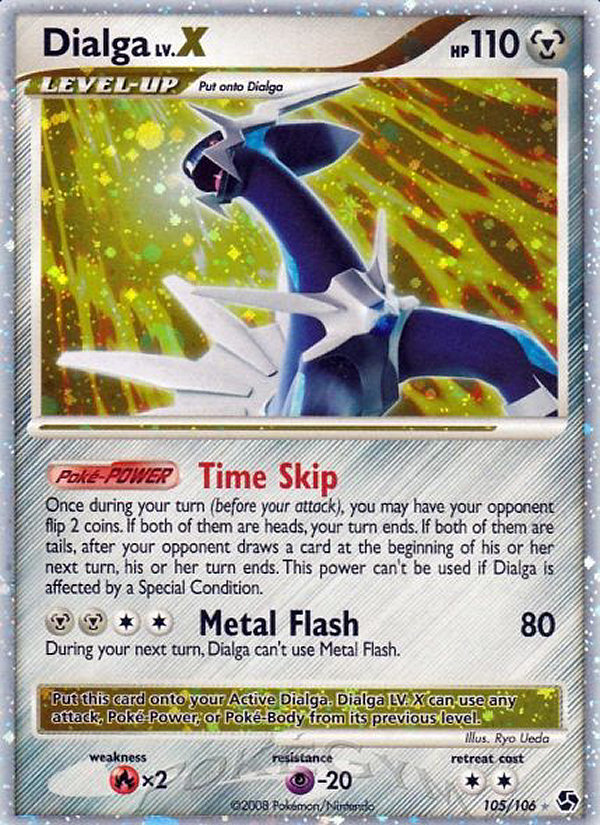 Dialga LV.X (105/106) [Diamond & Pearl: Great Encounters] | Play N Trade Winnipeg