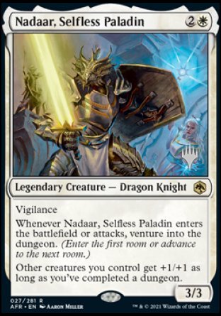 Nadaar, Selfless Paladin (Promo Pack) [Dungeons & Dragons: Adventures in the Forgotten Realms Promos] | Play N Trade Winnipeg