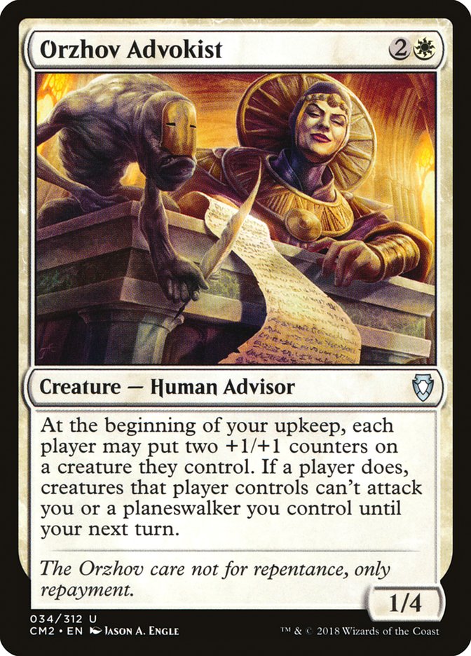 Orzhov Advokist [Commander Anthology Volume II] | Play N Trade Winnipeg