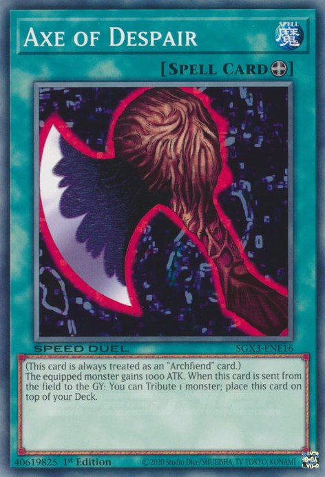 Axe of Despair [SGX3-ENE16] Common | Play N Trade Winnipeg