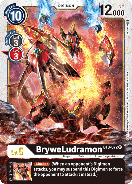 BryweLudramon [BT3-072] [Release Special Booster Ver.1.5] | Play N Trade Winnipeg