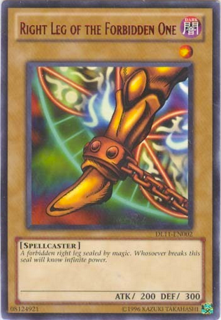 Right Leg of the Forbidden One (Purple) [DL11-EN002] Rare | Play N Trade Winnipeg
